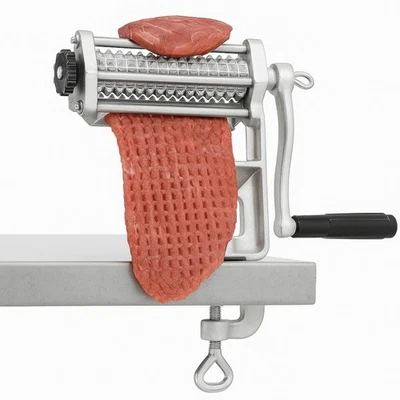 KILLER'S INSTINCT OUTDOORS Commercial Meat Tenderizer Cuber – Heavy Duty Steak Flatten Tool Meat Grinder...