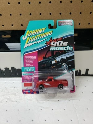 Johnny Lightning 1991 GMC Syclone  Xtreme 90s Muscle In Red 1 Of 4612 - Image 1 of 3