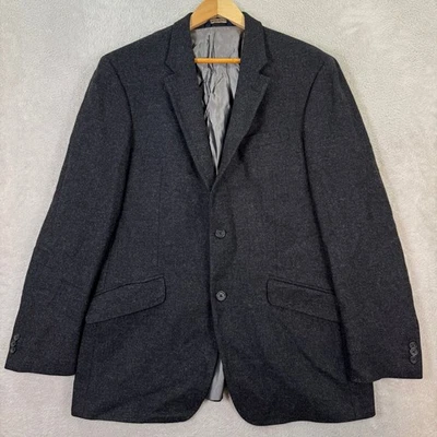 Blazer Traje Chaqueta Abrigo Deportivo Banana Republic Para Hombres 44R Lana Carbón TWEED Usado en Excelente Condición Foto 1 de 4