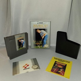 Jack Nicklaus Greatest 18 Holes of Major Championship Golf (NES, 1989) Excellent