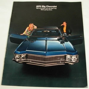 1970 CHEVROLET ADVERTISING SALES COLOR BROCHURE/BOOKLET - Picture 1 of 4