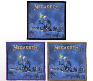 Megadeth Rust In Peace Sublimated Printed Patch | Thrash Heavy Metal Band Logo - Picture 1 of 4