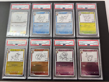 PSA 10 Yu NAGABA x PCG CAMPAIGN Pokemon Card Game Eevee Promo 8 pcs