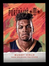BUDDY HIELD 2016/17 PANINI COURT KINGS #6 ROOKIE PORTRAITS RED RC #14/75 BD7469