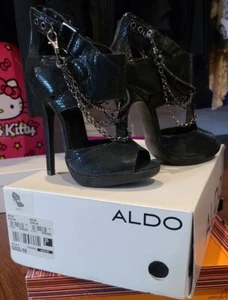 aldo ozog ankle bootie stiletto heel - Picture 1 of 24