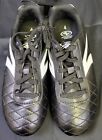 New Athletic Works Boys Size 4 Soccer Cleats Black White Athletic Shoes
