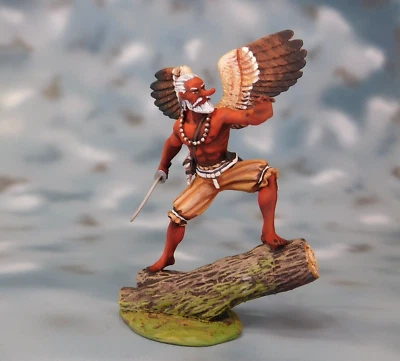 ⭐Tengu.  Estatuilla 3D miniatura coleccionable de acción.  54mm 1/32 PINTADO⭐ Foto 1 de 4