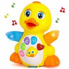Interactive Sensory Skill Walking Musical Baby Duck Toy for Ages 6-36 Months
