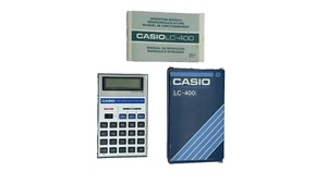 Calculatrice Casio LC 400. - Photo 1/8