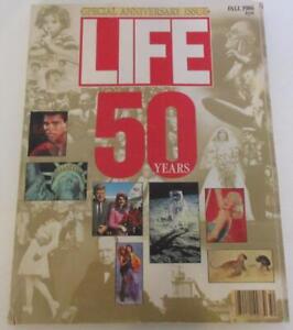 Magazine de table basse spécial anniversaire LIFE 50 ans automne 1986