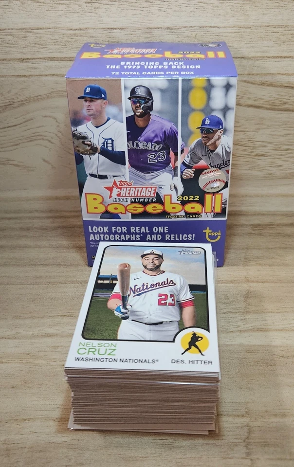 2022 Topps Heritage High Number Base Cards #501-700 - You Pick Complete Your Set - Image 1 of 1