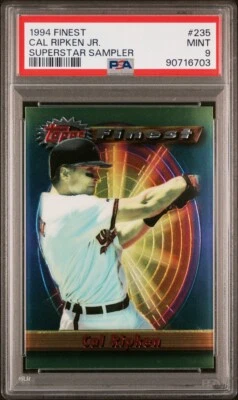 1994 topps finest Cal Ripken Jr. Superstar Sampler - Image 1 of 3