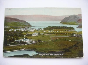 Portree postcard, Isle of Skye – from the Golf Course. Valentine Colourtone. - Picture 1 of 2