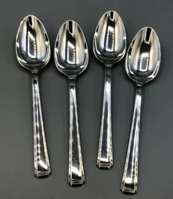 John & Priscilla by Westmoreland Sterling Silver set of 4 Oval Soups 7.25" - Image 1 of 4