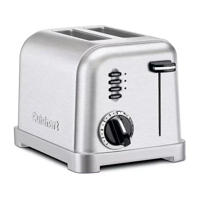 Cuisinart CPT-160 Metal Classic 2-Slice Toaster, Brushed Stainless - Image 1 of 4