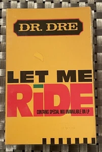 DR. DRE LET ME RIDE-RARE OOP-NEW SEALED-1993-SINGLE-SNOOP DOGGY DOG - Picture 1 of 4
