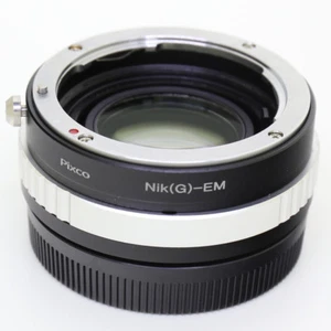 Focal Reducer Speed Booster 0.72x Adapter Nikon F G lens to Canon EOS M EF-M M10 - Picture 1 of 3