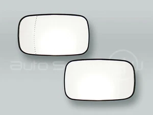 PAR de espejos de puerta con calefacción y placas de respaldo se adaptan a Volvo S40 V50 2005-2006 - Imagen 1 de 2