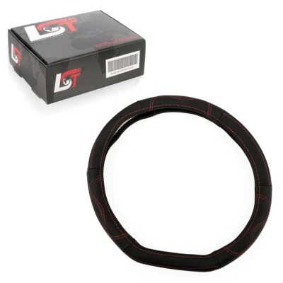 Funda Volante Ø 38x9 cm 15x3,5 Pulgadas Negro Rojo para SUZUKI Foto 1 de 4