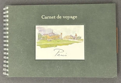 正品路易威登Carnet de Voyage巴黎旅行笔记本收藏品 — 第 1/4 张图片