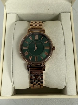 Anne Klein Women's AK/2158GNRG Rose Gold-Tone Bracelet Watch - Image 1 of 4