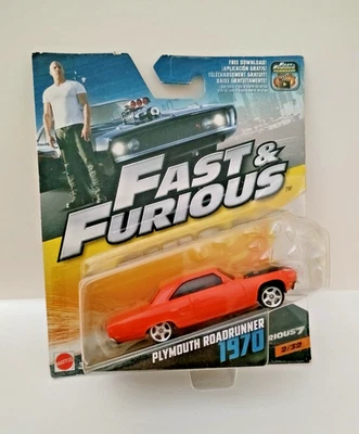 Mattel Fast & Furious 7 - 1970 Plymouth Roadrunner 2/32 - Image 1 of 3