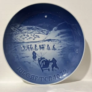 Plato de Navidad Royal Copenhagen JULE DESPUÉS DE 1972 en Groenlandia  - Imagen 1 de 3