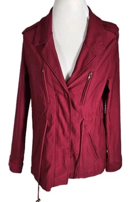 Куртка легкая Eden Society Wms L бордовый цвет вискоза нейлон спандекс B4 - Изображение 1 из 4