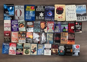 VTG Mystery Book Lot Of 40 Various Authors - Picture 1 of 10