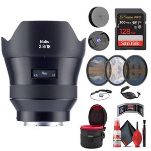 Zeiss Batis 18mm f/2.8 Lens for Sony E Mount (2136-691) + Advanced Kit - Picture 1 of 8