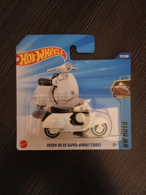 Hot Wheels Vespa 90 SS Super Sprint 1966 2025  weiß HW Moto 177/250  - Bild 1 von 3