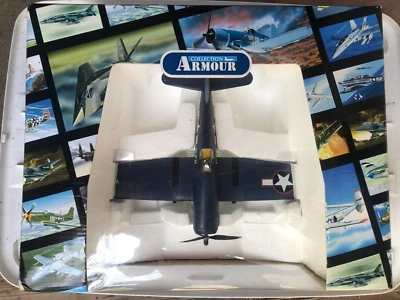 FRANKLIN MINT F4U CORSAIR US NAVY "B11E383" 1:48, LIMITED EDITION #329 of 1000. - Image 1 of 4