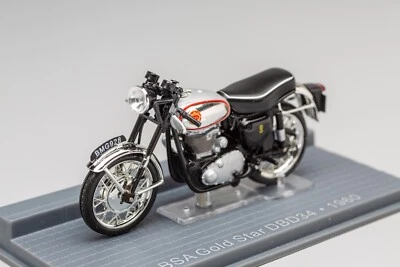 BSA Gold Star DBD34 Silver 1960 IXO/Altaya 1:24 - Imagen 1 de 4