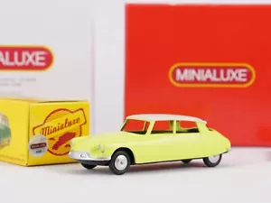Minialuxe N º 1-2 Caja Citroën DS19 Serie Classic 498/500 1/43 Nuevo Caja - Imagen 1 de 12
