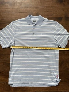 Camisa polo recta para hombre GRANDE azul al aire libre golfista golfista adulto - Imagen 1 de 7
