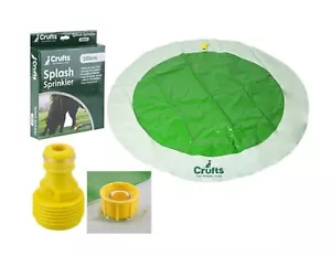 Rociador Crufts Dog Splash - BNIP - Alfombra de refrigeración para mascotas remo 100 cm - Verde - Imagen 1 de 3