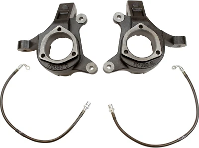 Eixo de elevação MaxTrac 701330BL 3" compatível com 2007–2016 Silverado 1500 2wd aço fundido - Imagem 1 de 4