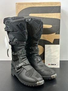 Botas de Enduro Talla US 11 Stivale SIDI X-3 Total Negras Off Road Cross Enduro - Imagen 1 de 19