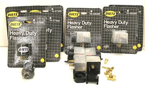 11 Pc RE Dietz Syracuse NY USA Made Electronic Heavy Duty Flashers 12Volt 25Amp  - Picture 1 of 5