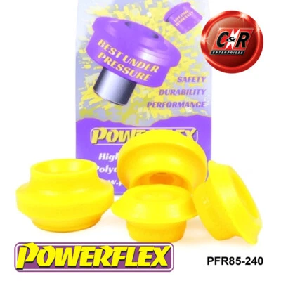 Powerflex Rear Shock Top Mounts Upper + Lower Kit For VW Polo 6N 95-02 PFR85-240 - Image 1 of 4