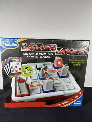 ThinkFun Laser Maze Beam Bending Logic Game 2012 New Factory Sealed - Image 1 of 4