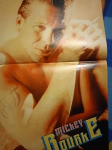 Mickey Rourke poster from Hungarian magazine - Picture 1 of 4