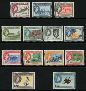 Virgin Islands, Scott #115-27 Complete Set of 13, Mint NH  SCV $98.85 (55873) - Picture 1 of 1