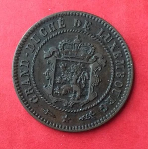 Luxembourg - Très Jolie monnaie de 5 Centimes 1870 - Rare - Picture 1 of 2