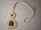 Natural Cowrie Shell Beach Shell Necklace Pendant Decor 20 1/2"