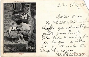France 1902 postcard from ? to Bilbao. The Beak (P069) - Picture 1 of 2