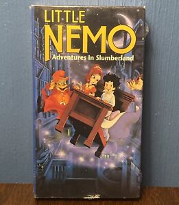 LITTLE NEMO Adventures in Slumberland VHS Band - 1993 Papier Slipper NEU VERSIEGELT