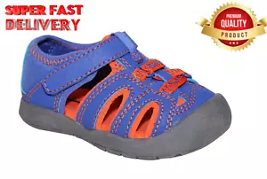 Baby Boys' Sport Sandal Blue Orange SIZE US 3 --336-- - Picture 1 of 7