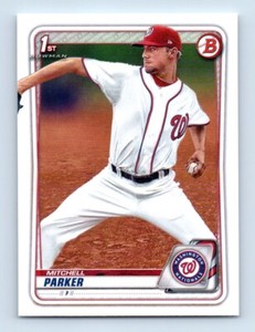 2020 Bowman Draft Mitchell Parker Washington Nationals #BD-176