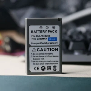 BLS-5 Battery for Olympus BLS-50 PS-BLS5 OM-D E-M10 PEN E-PL2 E-PL5 PL8 - Picture 1 of 4